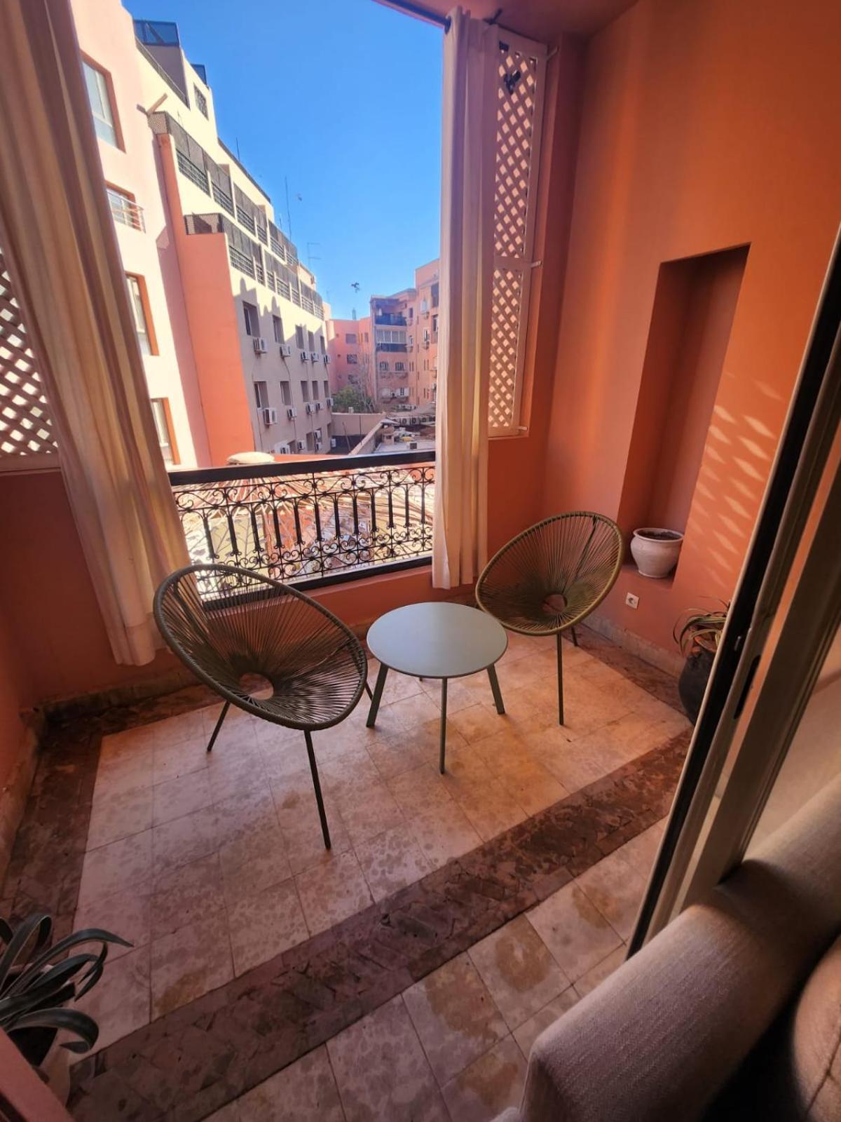 Appartement Patio centre Gueliz Marrakesh Esterno foto